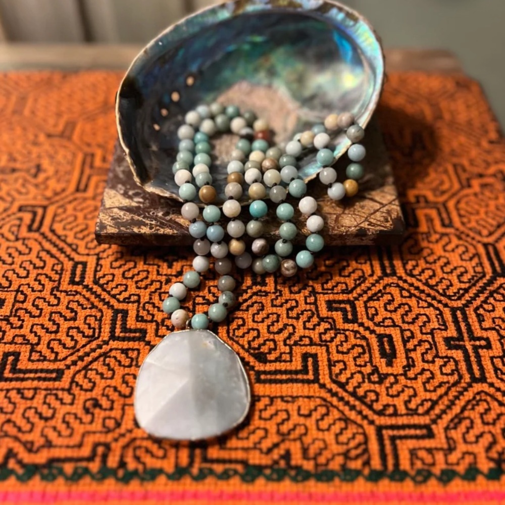 Amazonite pendant